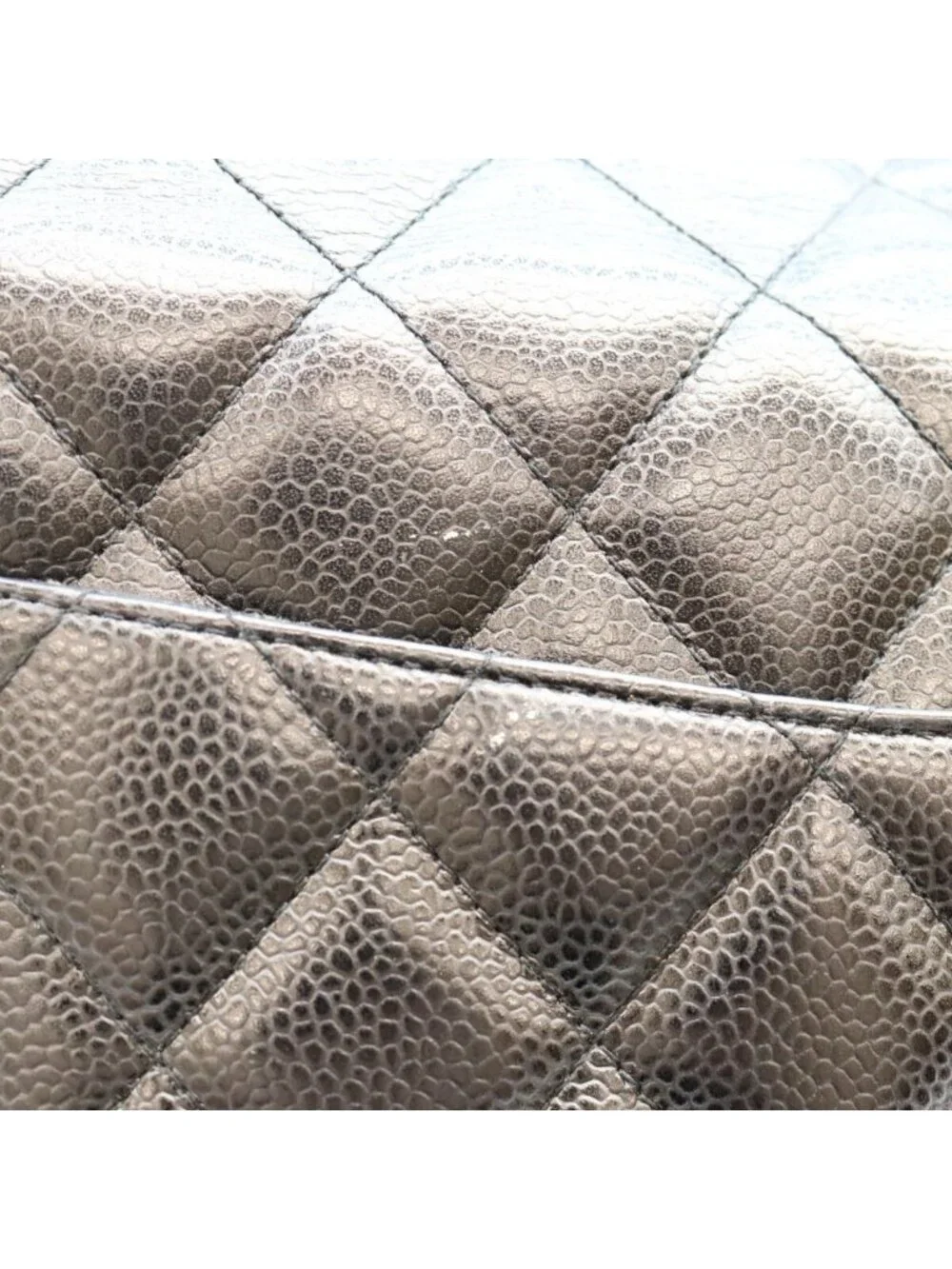 Chanel Black Caviar Single Maxi Quilted 30 Shoulder Bag